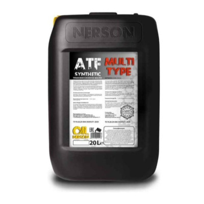 Масло для АКПП и ГУР NERSON OIL ATF MULTI TYPE 20л