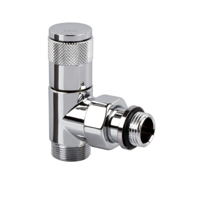 Угловой вентиль SR Rubinetterie Tondera, ручная регулировка 1/2"х3/4" E, цвет хром