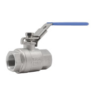 Шаровой стальной кран ADL ВР-ВР полнопроходной, с рукояткой, Ду 15 Ру 63, BV15