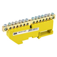 IEK YNN10-69-14D-K05 Шина нулевая на DIN-изоляторе ШНИ-6х9-14-Д-Ж