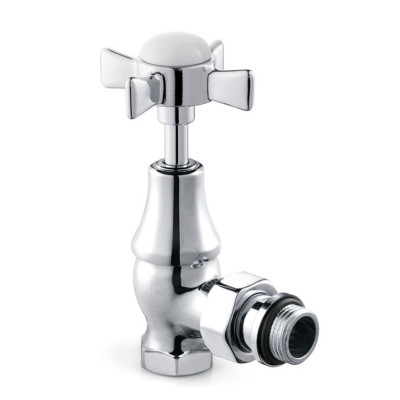 Вентиль SR Rubinetterie угловой термостатический серия Prestige & Minimal 1/2", цвет хром