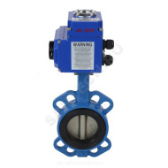 Затвор поворот чуг EPDM Ду300 Ру16 эл/п 230В д/нерж Benarmo
