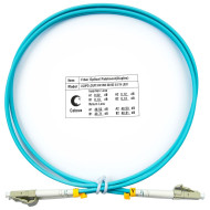Оптический патч-корд LC-LC Cabeus FOP-50-LC-LC-1m 50/125 (ОМ3) 1 метр