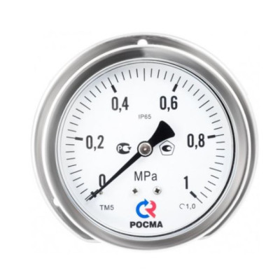 Вакуумметр Росма ТВ-521ТЭ.00(-0,1-0MPa)M20x1,5.1,0