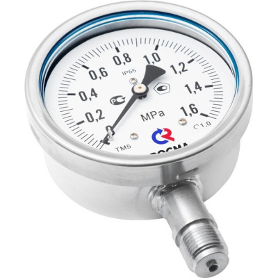 Вакуумметр Росма ТВ-510Р.00(-0,1-0MPa)M20x1,5.1,0