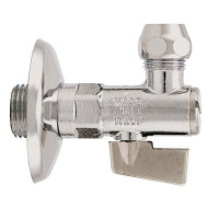Кран 10х1/2'шаровой с фильтром для смесителя с трубками