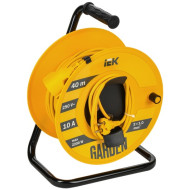 Удлинитель на катушке IEK Garden 1х40м УК40 2P 2х1.0кв.мм