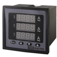 Цифровой амперметр TDM ЦП-А72х3 0-50кА-0,5-Р (трехфазный)