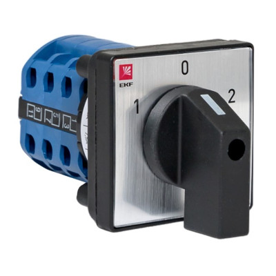 Переключатель кулачковый EKF ПК-1-43 3П 10А "1-0-2"
