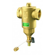 Грязеуловитель FAR 1 1/4" сливной кран 1/2"