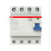 Выключатель дифференциального тока ABB F204 4п 63А 100мА тип AC