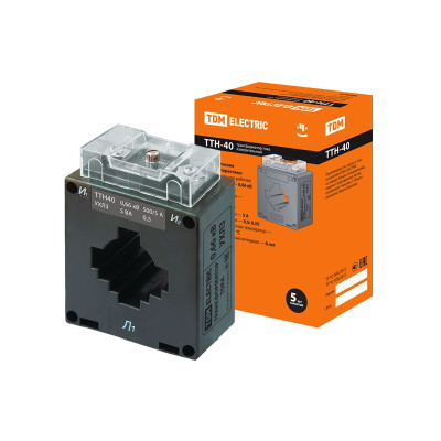 Трансформатор тока измерительный TDM ELECTRIC ТТН 40/500/5- 5VA/0,5-Р