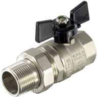 Кран шаровой 3/4 с удлинителем гш бабочка усиленный TIM