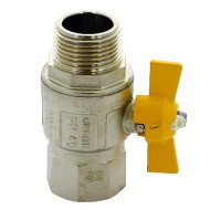 Кран Itap HВ 1/2' газовый полный проход бабочка LONDON