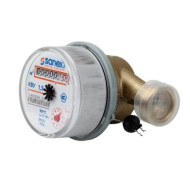 Счетчик воды SANEXT КВУ 1,5-110 универсальный с обратным клапаном без сгонов (КМЧ) 7500