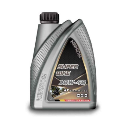 Моторное масло 4T NERSON SuperBike synthetic 10W-40 1л