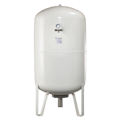 Бак мембранный Waterstry CW-LV 750 10bar -10 °C / + 99 °C 2" вертикальный на ножках с манометром (серый)