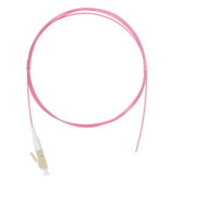 Шнур NIKOMAX волоконно-оптический, монтажный, многомодовый 50/125мкм, стандарта OM4, LC/UPC, полимерный материал нг(A)-HF, 0.9мм, маджента, 1м, уп-ка 2шт.