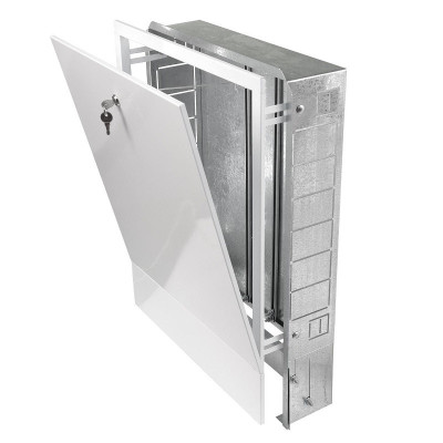 Шкаф коллекторный WAAG SRV 2, встроенный, (670-760x594x125-195), 6-7 вых.