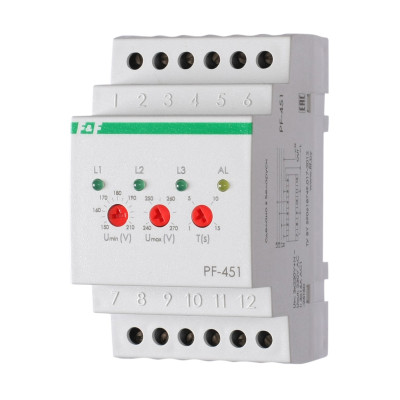 Реле выбора фаз F&F PF-451