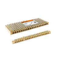 Шина TDM ELECTRIC "N" нулевая 6х9мм 20/2 (20 групп/крепеж по краям)