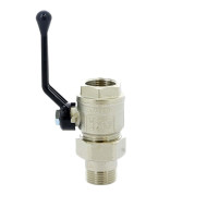 Кран Bugatti с разъемным соединением НВ 3/4' ручка NEW JERSEY серия 920 полный проход