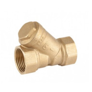 Фильтр сетчатый GENEBRE 3302 10 DN065 PN16, корпус - латунь, сетка - AISI 304, ячейка - 1,2 мм, ВР/ВР