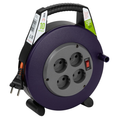 Удлинитель силовой ЭРА BPx-4-2x0,75-10m