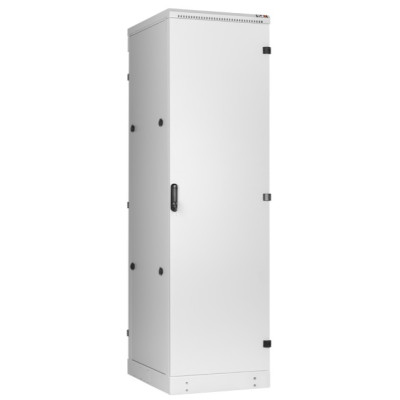 Напольный шкаф 19", 33U, промышленный, цельнометаллические двери, степень защиты IP54, Ш600хВ1674хГ800мм, серый.