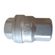 Клапан обратный муфтовый Сага вр-вр DN40 (1 1/2") (48,3мм) AISI316