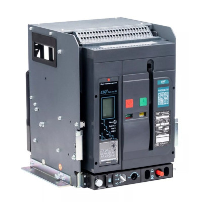 Воздушный автоматический выключатель ESQ ВА99-40-0, 3D, 1000А, 55 кА, тип реле 3H, 220В