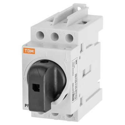 Рубильник модульный TDM ELECTRIC РМ-20 3П 20A