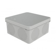 Коробка распределительная Greenel ОП 100х100х50 IP67 безгалогенная (HF) 2К, УФ серая