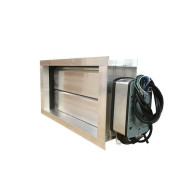 Заслонка воздушная NAVEKA Z- 5025 с приводом DA05S220 (5Нм, c пруж. возвр., 230В)