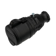 Розетка переносная Rexant с влагозащитой с крышкой с заземлением 16А IP44 каучук