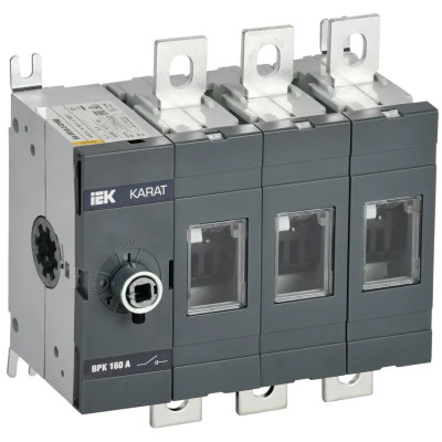 Выключатель-разъединитель IEK KARAT ВРК без рукоятки 3P 160А