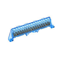 Шина IEK TEKFOR N "ноль" в комб. изол. "Стойка" 8х12-17-С TEKFOR