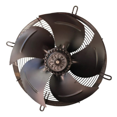 Вентилятор осевой всасывающий ESQ YWF4D-500S-G 380В с защитной решеткой