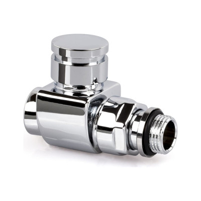 Вентиль запорный SR Rubinetterie прямой серия "Prestige & Minimal" 1/2", цвет хром