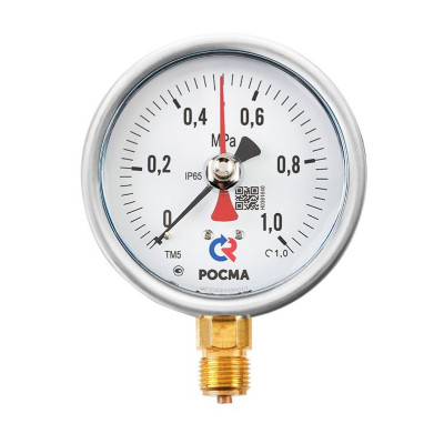 Мановакуумметры Росма ТМВ-520Р.00(-0,1-0,15MPa)M20x1,5.1,0