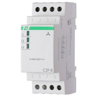 Реле контроля фаз F&F CZF-B