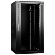 Шкаф телекоммуникационный настенный 19" 22U Cabeus SH-05F-22U60/45-R-BK