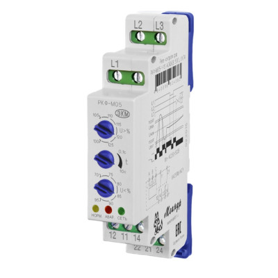 Реле контроля Меандр РКФ-М05-1-15 AC400В УХЛ2
