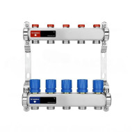 Группа коллекторная для отопления VARMEGA ВР 1" на 5 контуров 3/4" EK