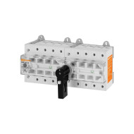 Рубильник модульный TDM ELECTRIC РМВ-100 4П I-0-II 100A с видимым разрывом реверсивный