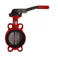 Дисковый поворотный затвор ADL Гранвэл Ду125 межфланцевый ЗПТС-FL-3 с ручкой