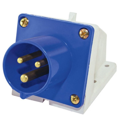 Вилка TDM 523 стационарная 2Р+РЕ 32А 220В IP44