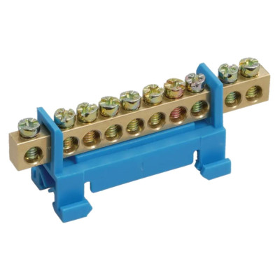 IEK YNN10-69-10P-K07 Шина нулевая на DIN-изол. "Стойка" ШНИ 6х9-10-С-С