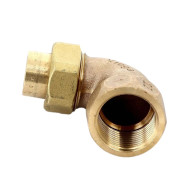 VIEGA Уголок разъемный пайка медь с внутренней резьбой, коническое уплотнение, 22 х 1", модель 94096G