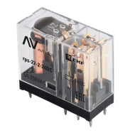 Реле промежуточное РП EKF Averes slim 22/2 5A 24В DC